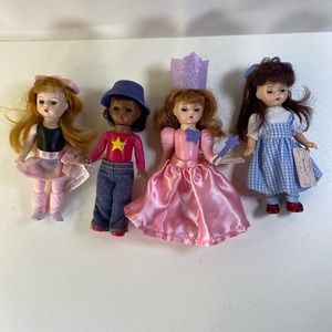 Madame Alexander Dolls McDonalds Happy Meal Lot of 4 Includes Dorothy